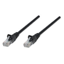 Intellinet cable de 15 metros categoría 6 en color negro, tipo U/UTP con SKU 342100