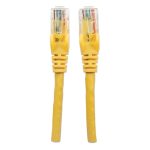 Imagen del Intellinet Cat6 UTP, 1.5m cable de red amarillo, código SKU 342353. Especificaciones: 1,5 m longitud, U/UTP