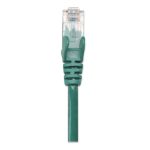 Cable de red UTP Intellinet de categoría 6, color verde, 5 metros de longitud, SKU 343718