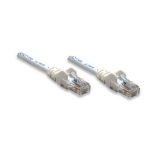 Cable de red Intellinet Cat5e UTP blanco de 10 metros, ideal para conexiones de alta velocidad SKU 345064