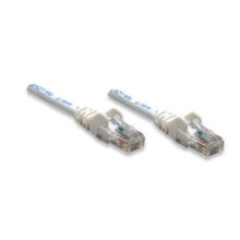 Cable de red Intellinet Cat5e UTP blanco de 10 metros, ideal para conexiones de alta velocidad SKU 345064