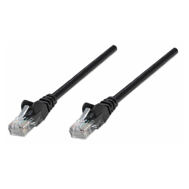 Intellinet 345378 cable de red Negro 10 m Cat5e U/UTP (UTP) 1 Intellinet 345378 cable de red de 10 metros en negro