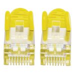 Cable de red Intellinet amarillo de 3 metros, categoría 6a, S/FTP, SKU 350501
