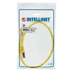 Cable de red Intellinet amarillo de 5 metros, categoría Cat6a S/FTP, SKU 350518