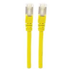 Cable de red Intellinet amarillo de 5 metros, categoría Cat6a S/FTP, SKU 350518