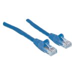 Cable de red Intellinet 7.5m Cat6a S/FTP, color azul, alta velocidad, SKU 350785