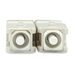 Cable de fibra óptica Intellinet SC M/M de 1.0m en color naranja, ideal para centros de datos. SKU: 470001