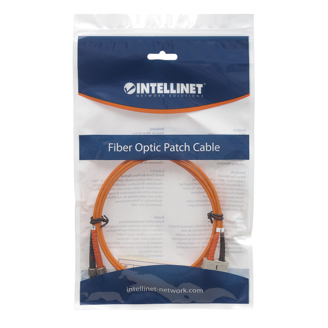 Intellinet 470148 Cable de fibra óptica e InfiniBand 10 m ST SC Naranja 4 Uso del Intellinet 470148
