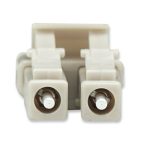 Cable de fibra óptica Intellinet de alta velocidad, tipo LC macho a LC macho, 5 metros de largo, color naranja, SKU 470339