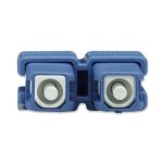 Imagen del cable de fibra óptica Intellinet 470629 de 3 metros con conector SC en color amarillo, ideal para InfiniBand y centros de datos.