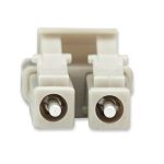 Cable de fibra óptica Intellinet modelo 472753, 20 metros, con conectores LC, color naranja, para altas velocidades en InfiniBand y centros de datos.