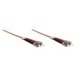 Cable de fibra óptica Intellinet 474214 InfiniBand 20 metros con conectores ST color naranja
