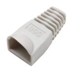 Intellinet cable boot gris para conector RJ-45, ofrece protección y alivio de tensión, SKU 504362