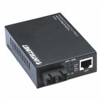 Convertidor de medios Intellinet Fast Ethernet, ideal para conexiones de alta velocidad, SKU 506502