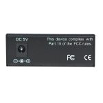 Convertidor de medio Intellinet 100 Mbit/s, 1310 nm Multimodo Negro, SKU 506519