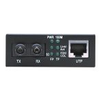 Convertidor de medio Intellinet 100 Mbit/s, 1310 nm Multimodo Negro, SKU 506519