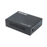 Convertidor de medio Intellinet 10000 Mbit/s en color negro con SKU 508193.