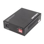 Convertidor de medio Intellinet 1000 Mbit/s, monomodo, 1310 nm, color negro, SKU 508209