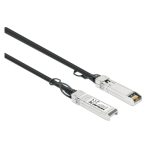 Cable de fibra óptica e InfiniBand Intellinet 508452, 5 metros, SFP+, color plata.