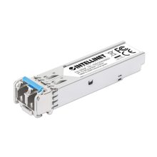 Transceptor de fibra óptica Intellinet 508568 rojo, velocidad de 1000 Mbit/s y SFP 1310 nm