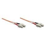 Cable de fibra óptica Intellinet de 3 metros con conectores SC/SC y compatible con InfiniBand, SKU 511308