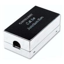 Cable Intellinet Cat5e de alta velocidad en color negro con conectores niquelados. SKU: 512114