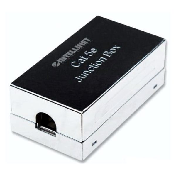 Cable Intellinet Cat5e de alta velocidad en color negro con conectores niquelados. SKU: 512114