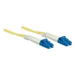 Cable de fibra óptica e InfiniBand Intellinet 516815 de 10 metros y conector LC en color amarillo