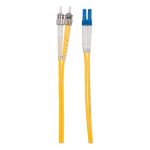 Intellinet 516976 Cable de fibra óptica InfiniBand de 5 metros con conectores LC a ST en color amarillo