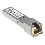 Módulo transceptor rojo Intellinet modelo 523882 con capacidad de transmisión de datos de hasta 1250 Mbit/s