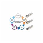 Módulo transceptor SFP Gigabit de fibra óptica Intellinet, modelo 545006, para conexiones de alta velocidad