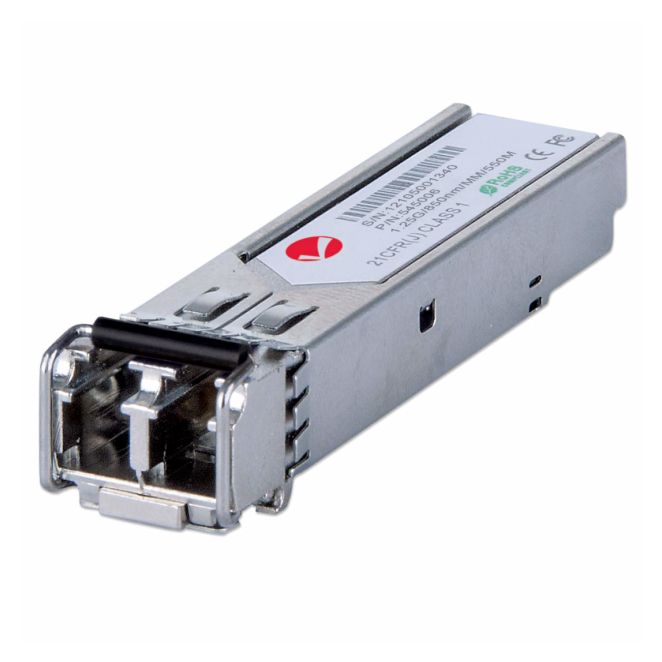 Intellinet transceptor de fibra SFP Gigabit alta velocidad Módulo transceptor SFP Gigabit de fibra óptica Intellinet, modelo 545006, para conexiones de alta velocidad