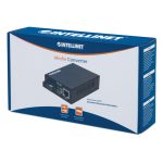 Convertidor de medio Intellinet 1000 Mbit/s, 1550 nm, monomodo, color negro. SKU: 545075
