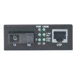 Convertidor de medio Intellinet 1000 Mbit/s, 1550 nm, monomodo, color negro. SKU: 545075