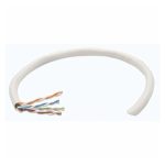 Bobina de cable UTP de red Cat6 CCA de Intellinet de 305 metros en color gris, sólido. SKU: 704663