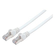 Cable de red Intellinet Cat6 SFTP de 1 metro en color blanco, SKU 735360