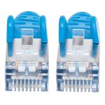 Cable de red Intellinet Cat6 SFTP azul de 7.5 metros, SKU 735674, ideal para transmisión de datos de alta velocidad