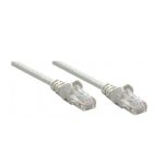 Imagen del cable de red Intellinet gris, 50 metros de longitud, categoría 6a y con pantalla S/FTP. SKU: 737296.
