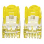 Cable de red Intellinet modelo 740708, Cat7 S/FTP, color amarillo, longitud de 1 metro.