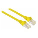 Cable de red Intellinet Cat7 de 10 metros, color amarillo, modelo con código SKU 740746, con protección S/FTP para conexiones rápidas y seguras