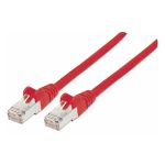 Cable de red Intellinet rojo de 1,5 metros, categoría 7, con S/FTP (S-STP), SKU 740760