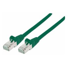 Imagen del cable de red Intellinet Cat7 S/FTP verde de 1,5 metros, SKU 740784
