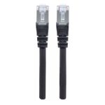 Cable de red Intellinet de categoría 7 S/FTP, 20 metros de longitud, color negro, SKU 741163