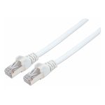 Cable de red Cat7 S/FTP de 1,5 metros en color blanco, modelo 741378 de Intellinet