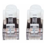 Cable de red Intellinet 741910 de 7,5 metros, categoría 7, blanco, con doble apantallamiento S/FTP (S-STP)
