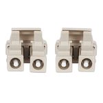 Cable de fibra óptica Intellinet de 1 metro con conectores LC en color aguamarina, SKU 750868