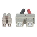 Intellinet 751049 Cable de fibra óptica e InfiniBand de 1 metro con conectores LC y SC en color violeta