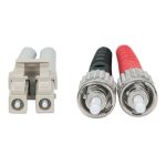 Intellinet 751148 cable de fibra óptica InfiniBand de 10 metros con conectores ST y LC de color aguamarina