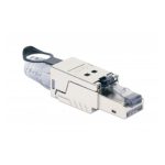 Conector RJ45 Intellinet 790741 hecho de acero inoxidable para una conexión confiable y duradera