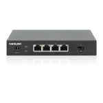 Imagen del switch No administrado Intellinet 562058 2.5G Ethernet, color negro, con soporte para velocidad de 100/1000/2500 Mbps